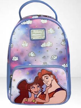 Loungefly Disney Hercules & Meg mini backpack Hard tag new!
